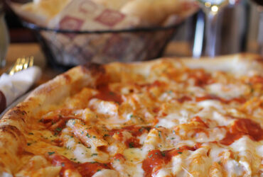 Delicious Review of Mama Theresa’s Baked Ziti Pizza Slice